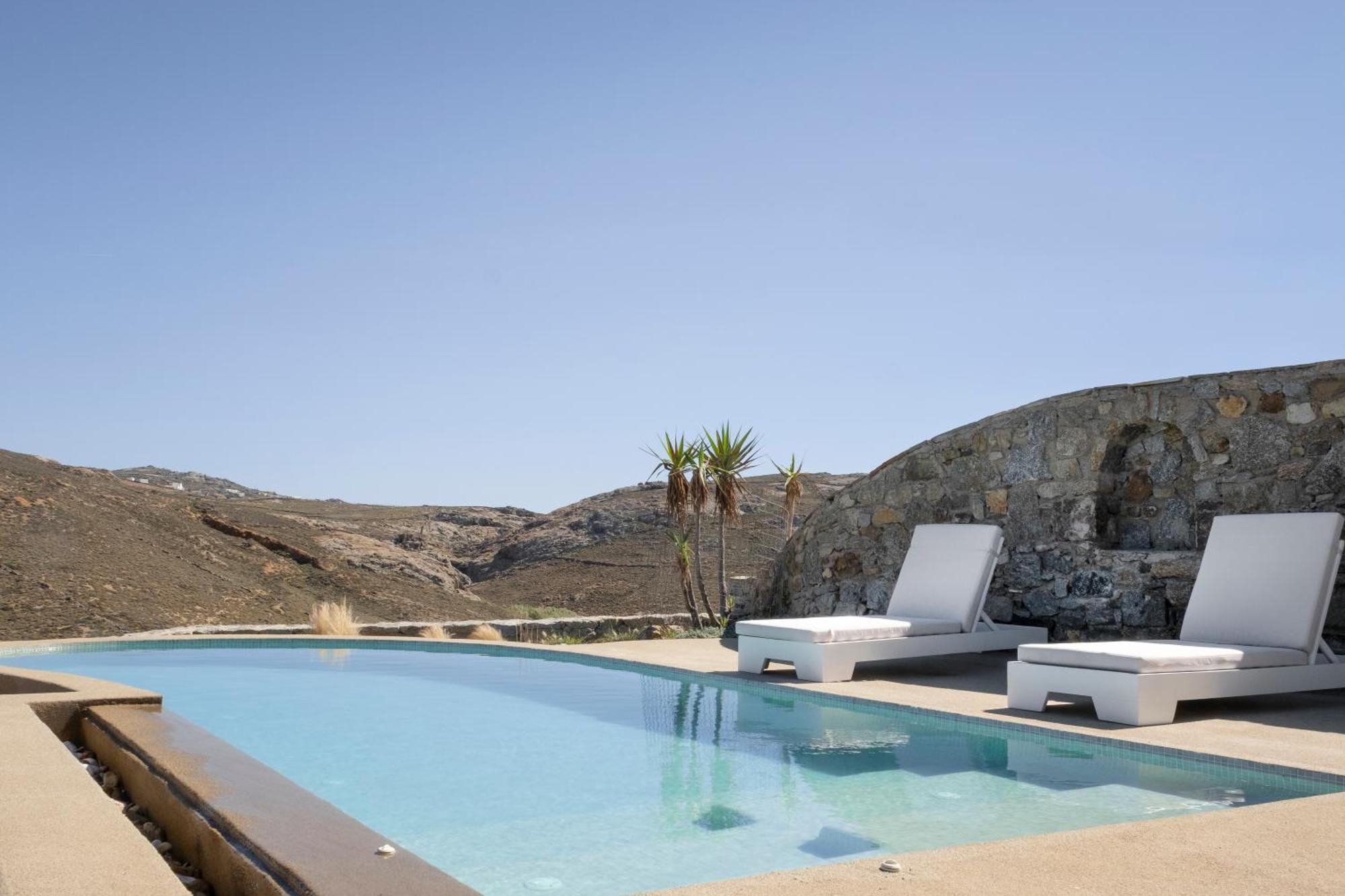Mykonos Residence Villas & Suites Merchia Beach Екстер'єр фото
