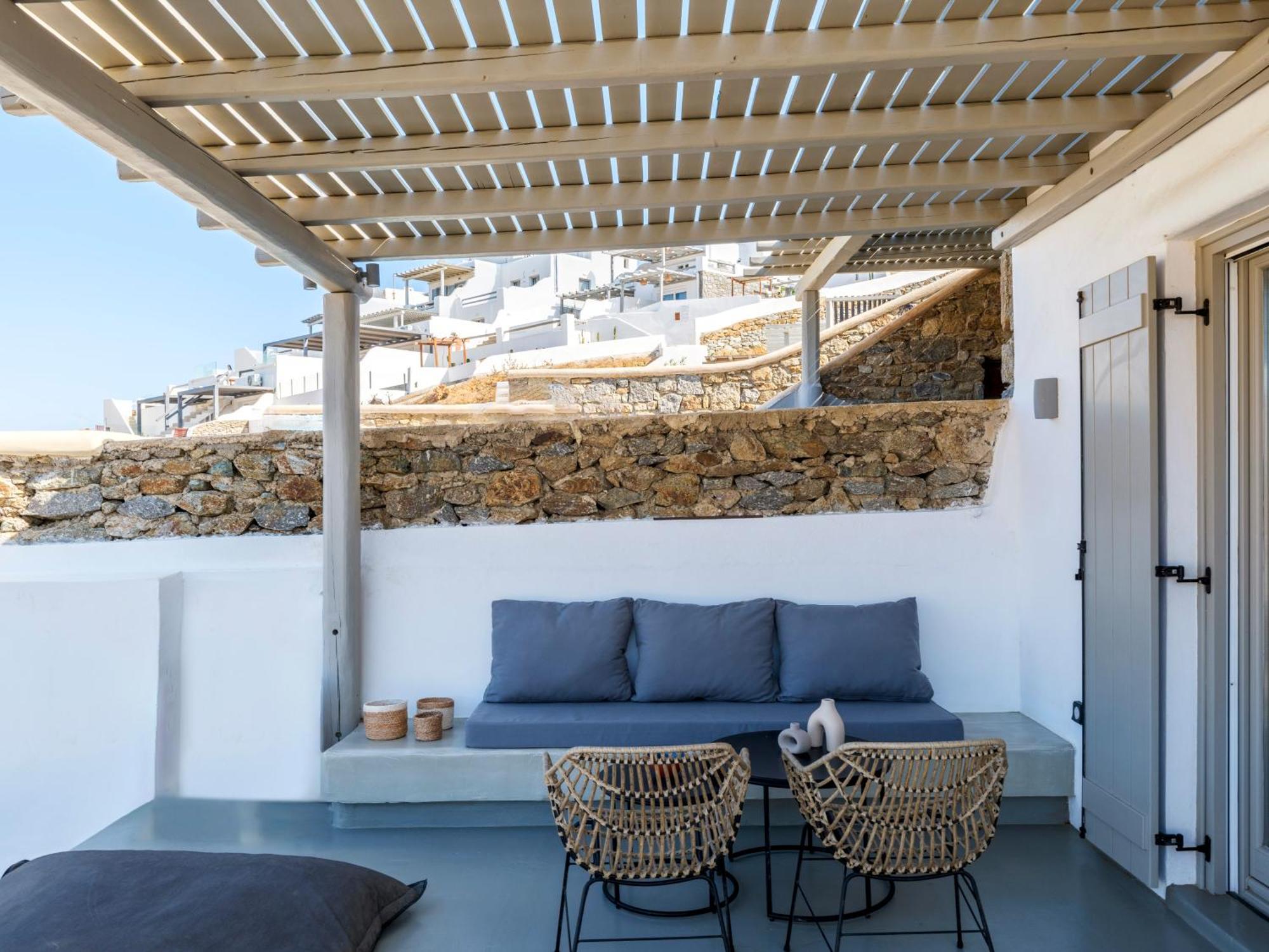 Mykonos Residence Villas & Suites Merchia Beach Екстер'єр фото
