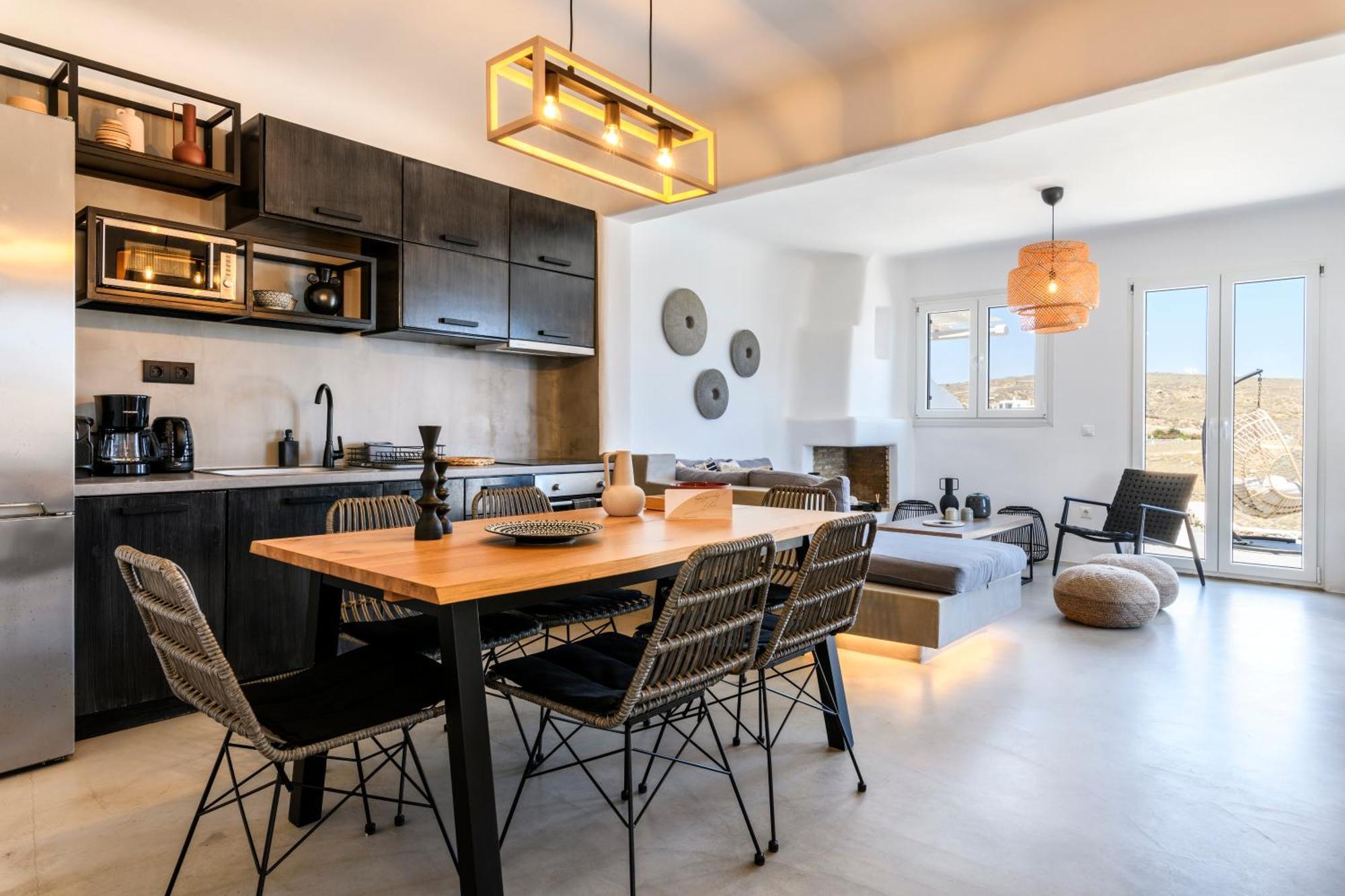 Mykonos Residence Villas & Suites Merchia Beach Екстер'єр фото