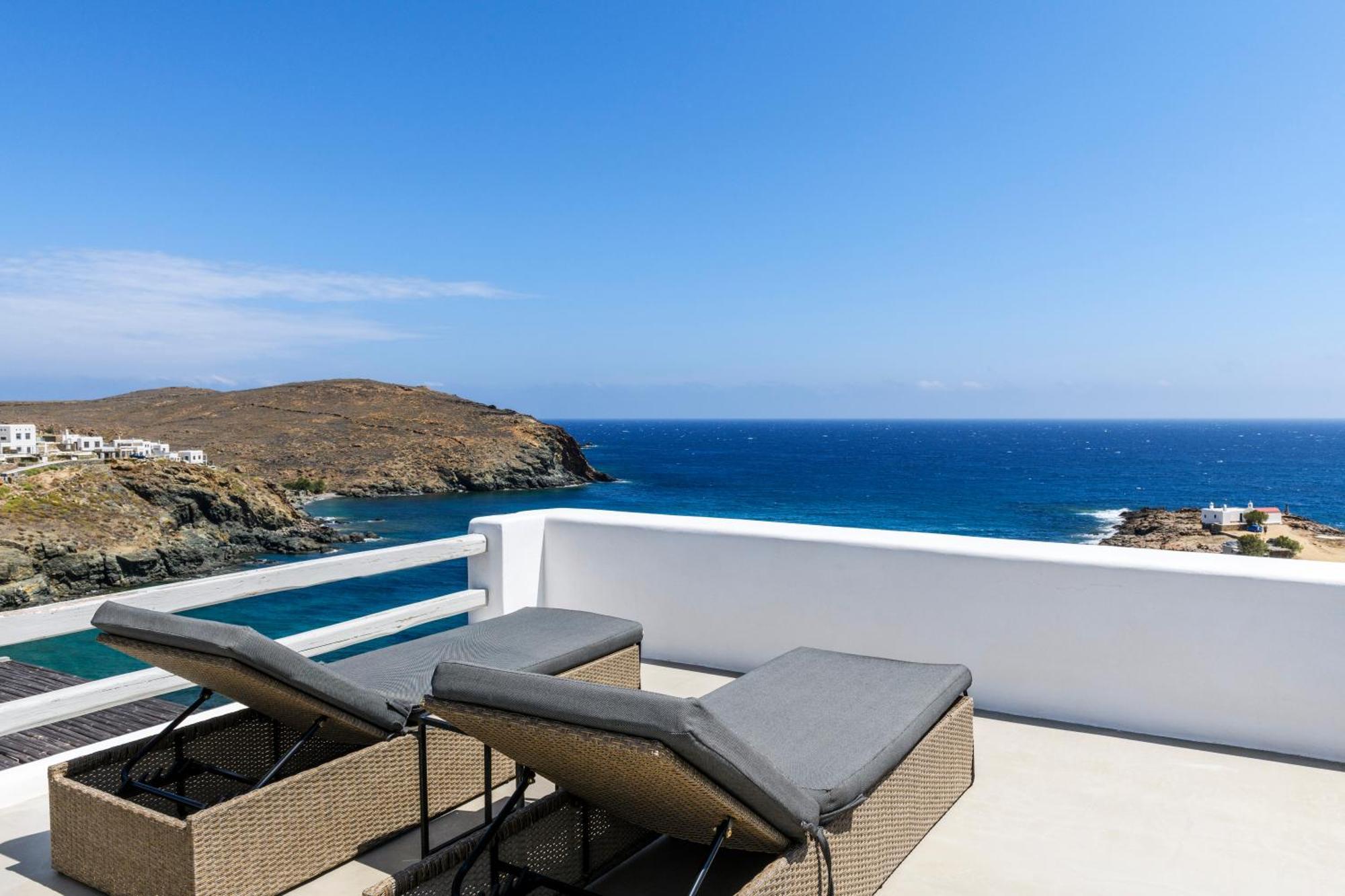 Mykonos Residence Villas & Suites Merchia Beach Екстер'єр фото