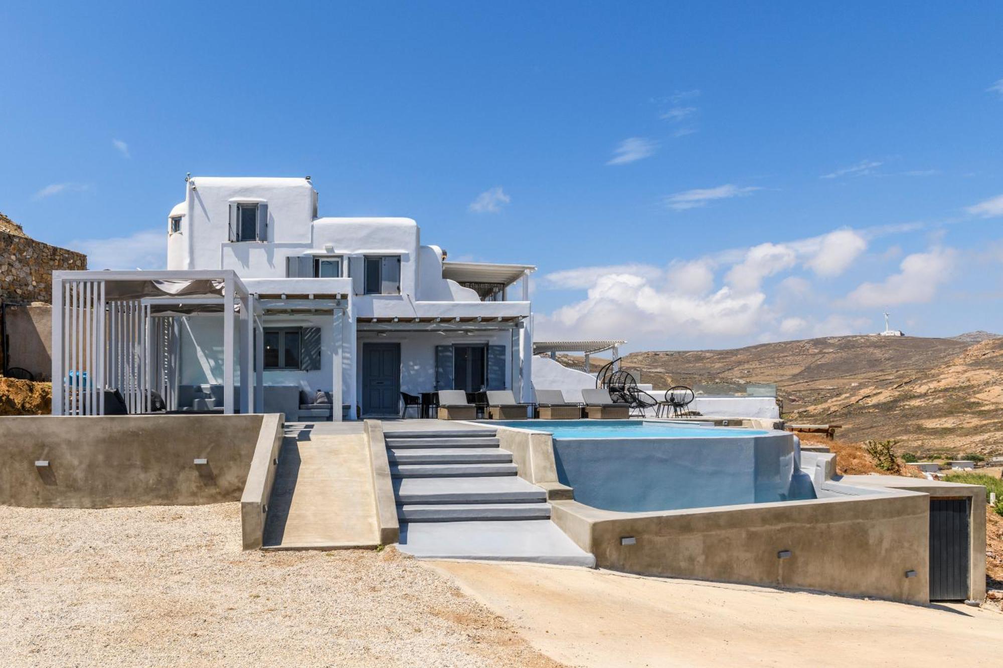 Mykonos Residence Villas & Suites Merchia Beach Екстер'єр фото