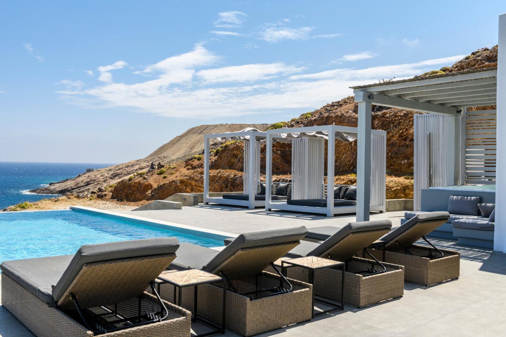 Mykonos Residence Villas & Suites Merchia Beach Екстер'єр фото