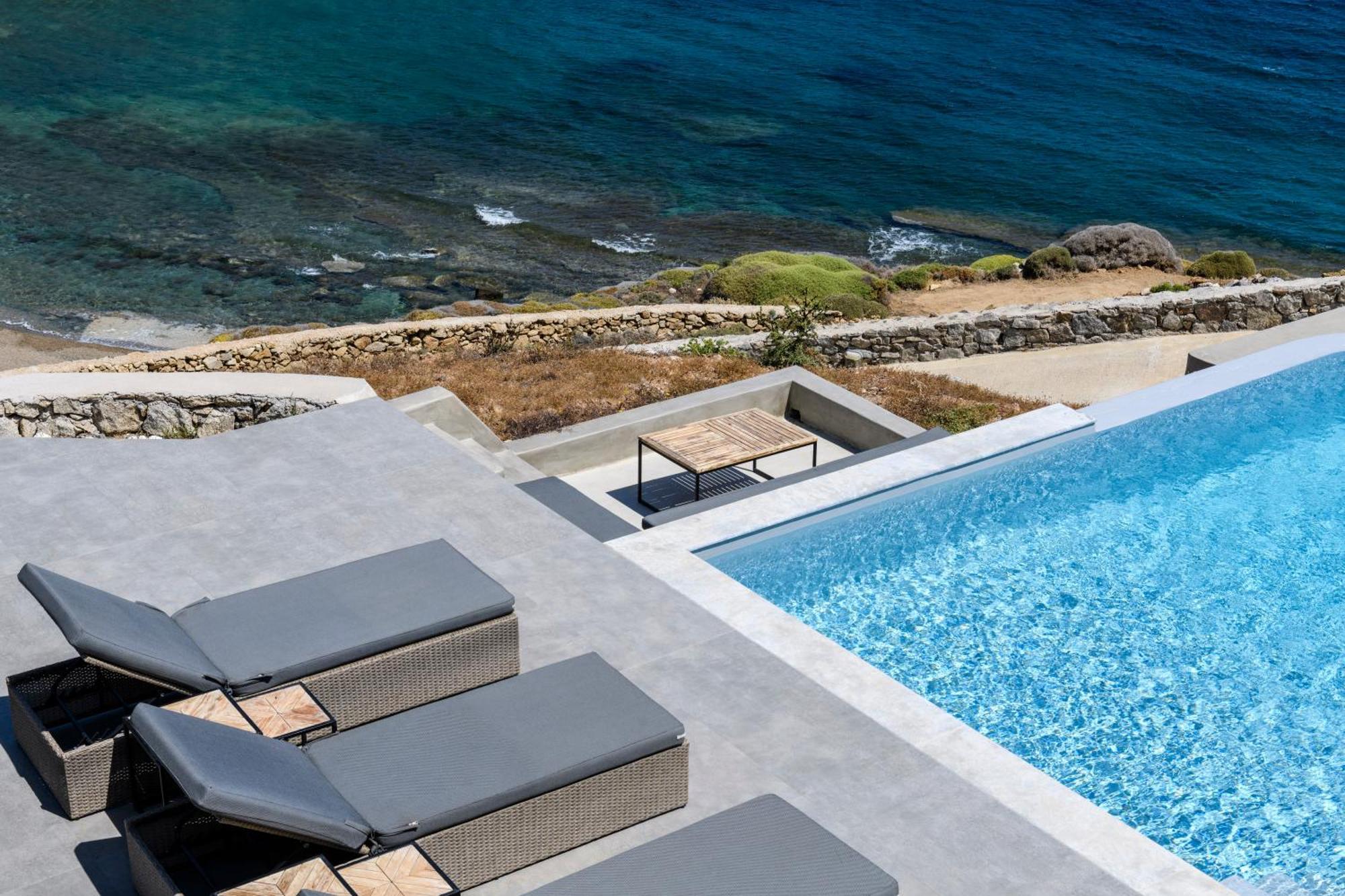 Mykonos Residence Villas & Suites Merchia Beach Екстер'єр фото