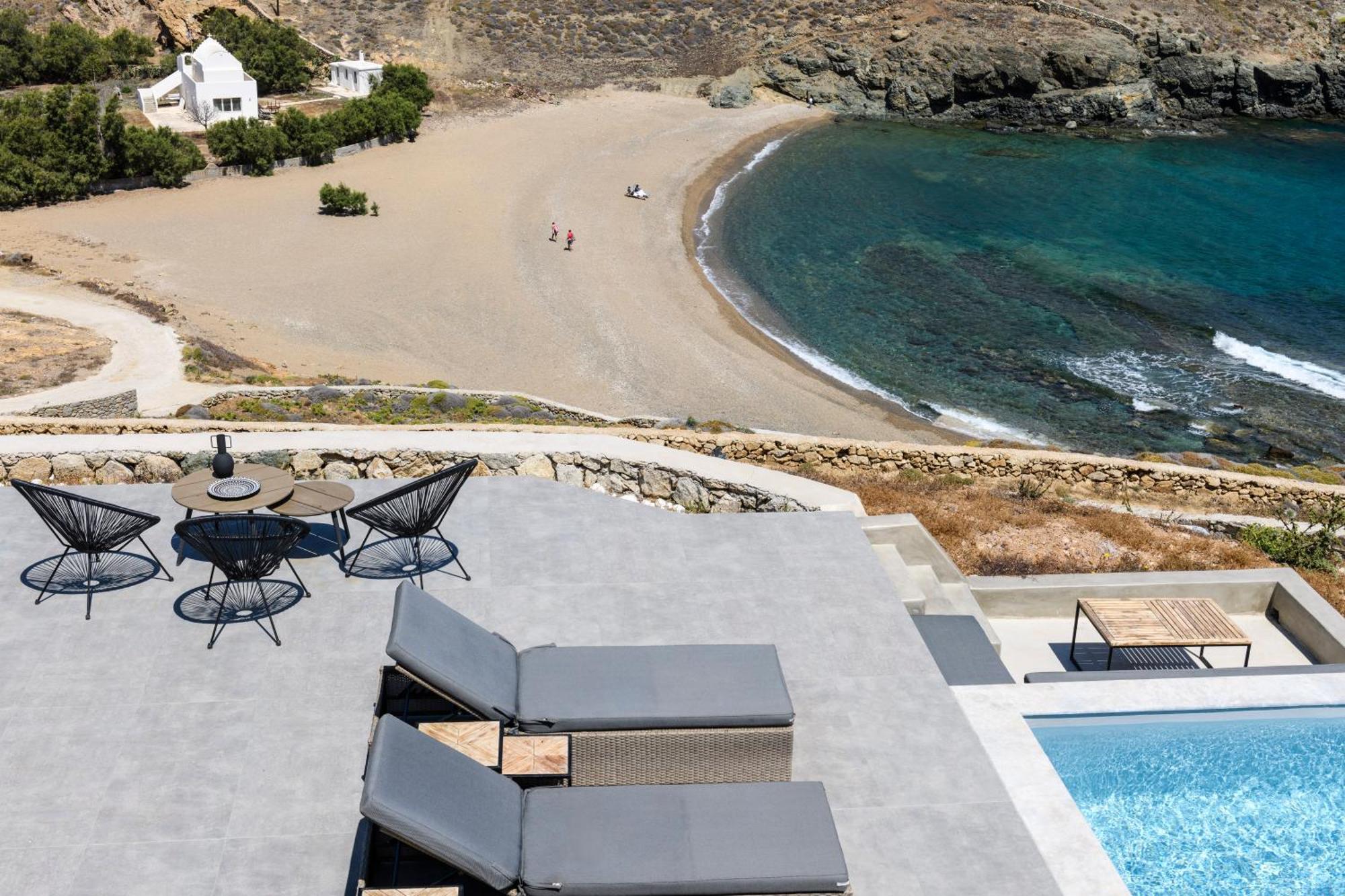 Mykonos Residence Villas & Suites Merchia Beach Екстер'єр фото