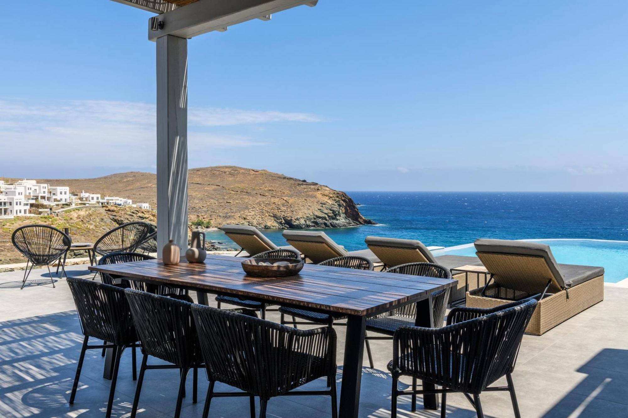 Mykonos Residence Villas & Suites Merchia Beach Екстер'єр фото
