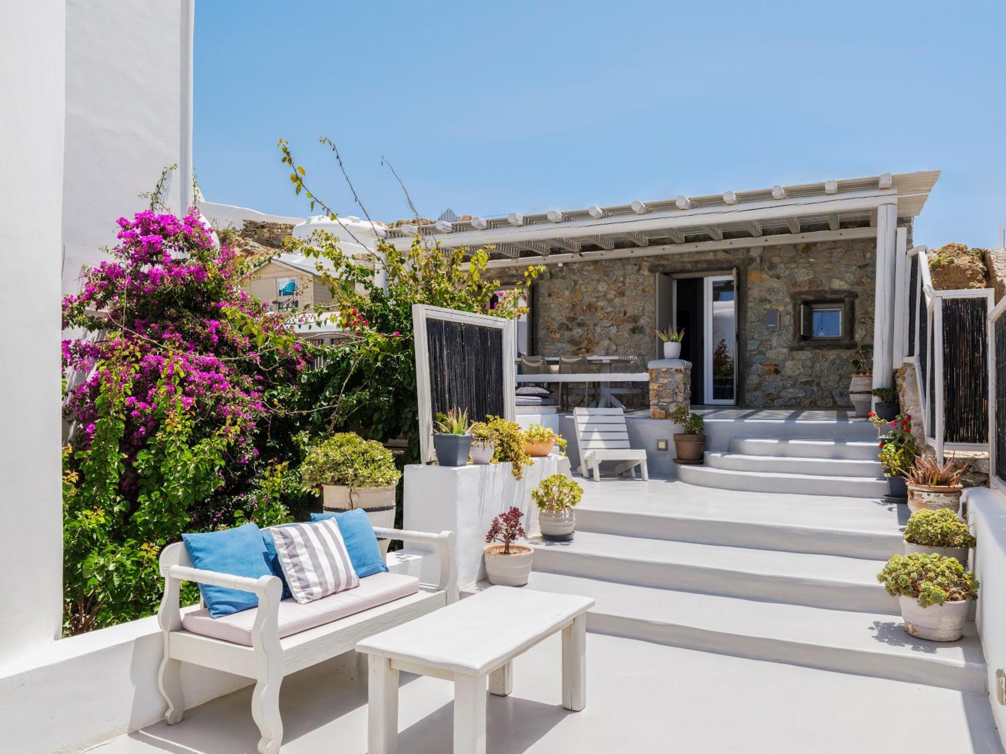 Mykonos Residence Villas & Suites Merchia Beach Екстер'єр фото