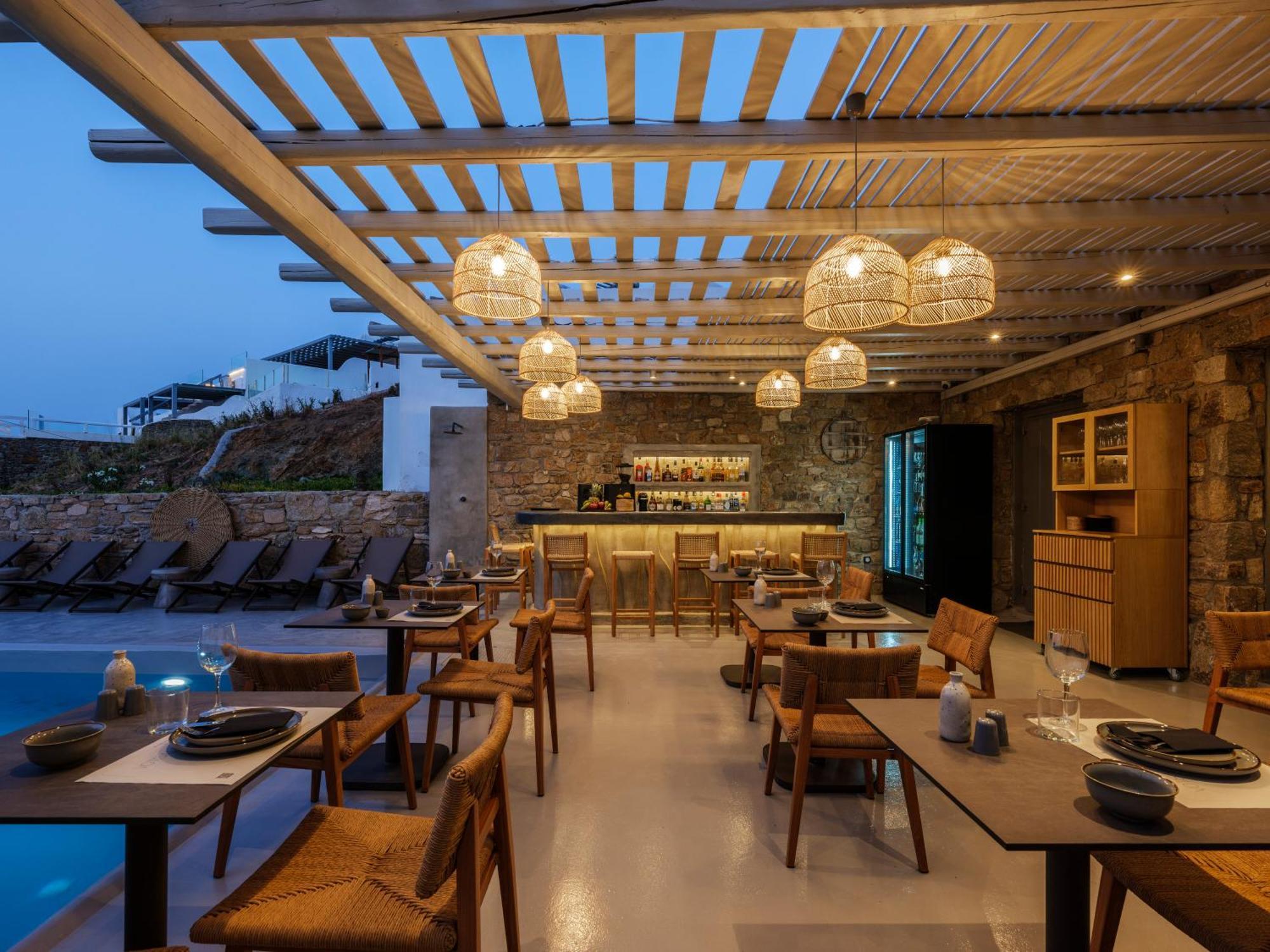 Mykonos Residence Villas & Suites Merchia Beach Екстер'єр фото