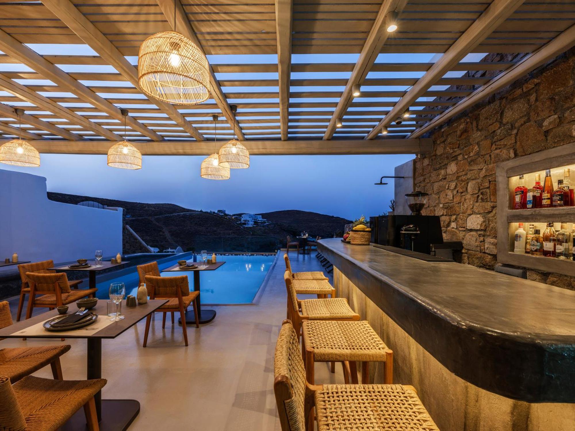 Mykonos Residence Villas & Suites Merchia Beach Екстер'єр фото